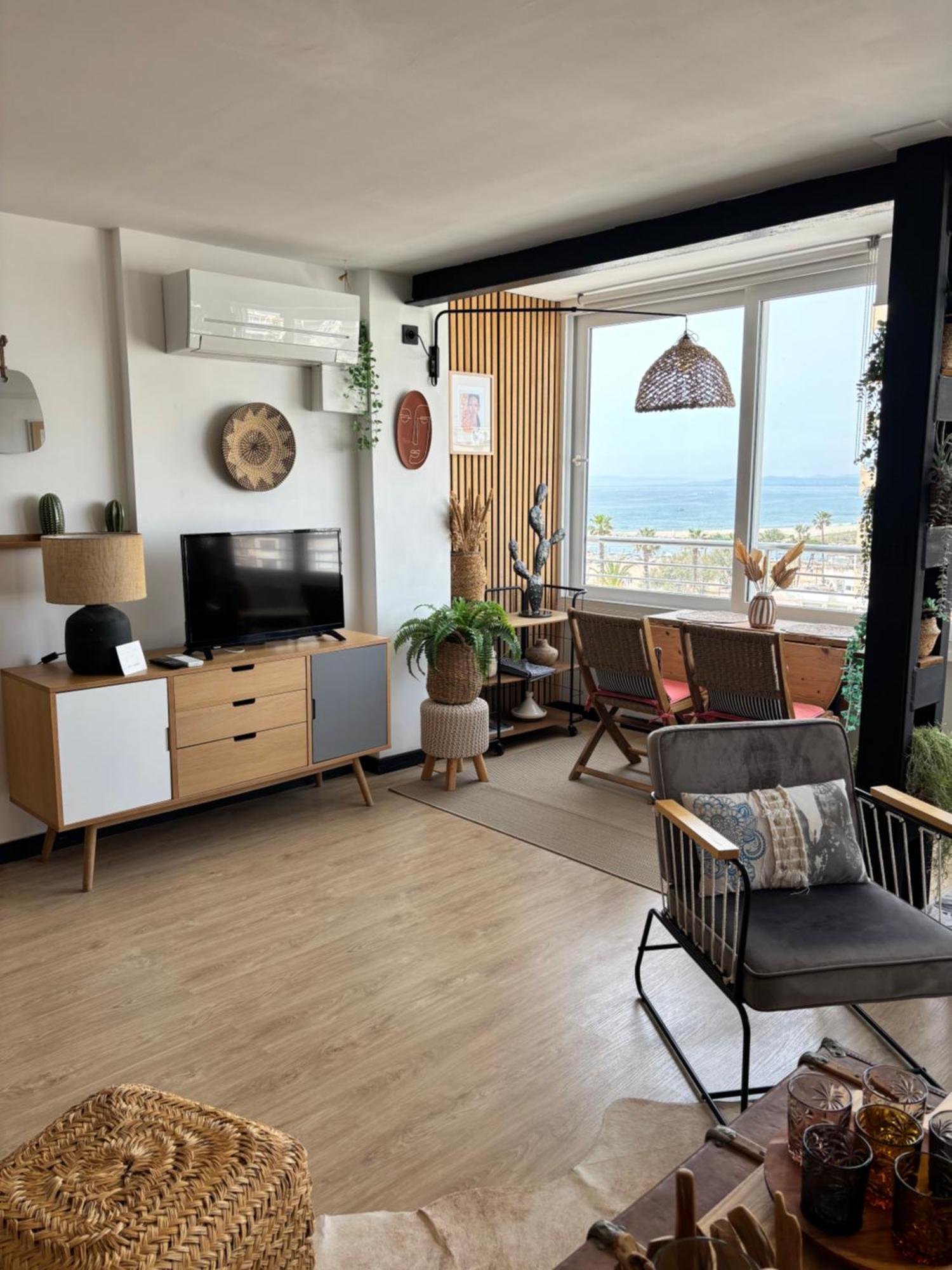L'Appart-Rosas Boheme Chic, Au Bord De La Mer Екстер'єр фото